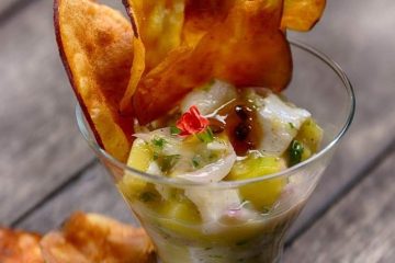 Ceviche de Coco e Batata-doce: receita refrescante para o verão